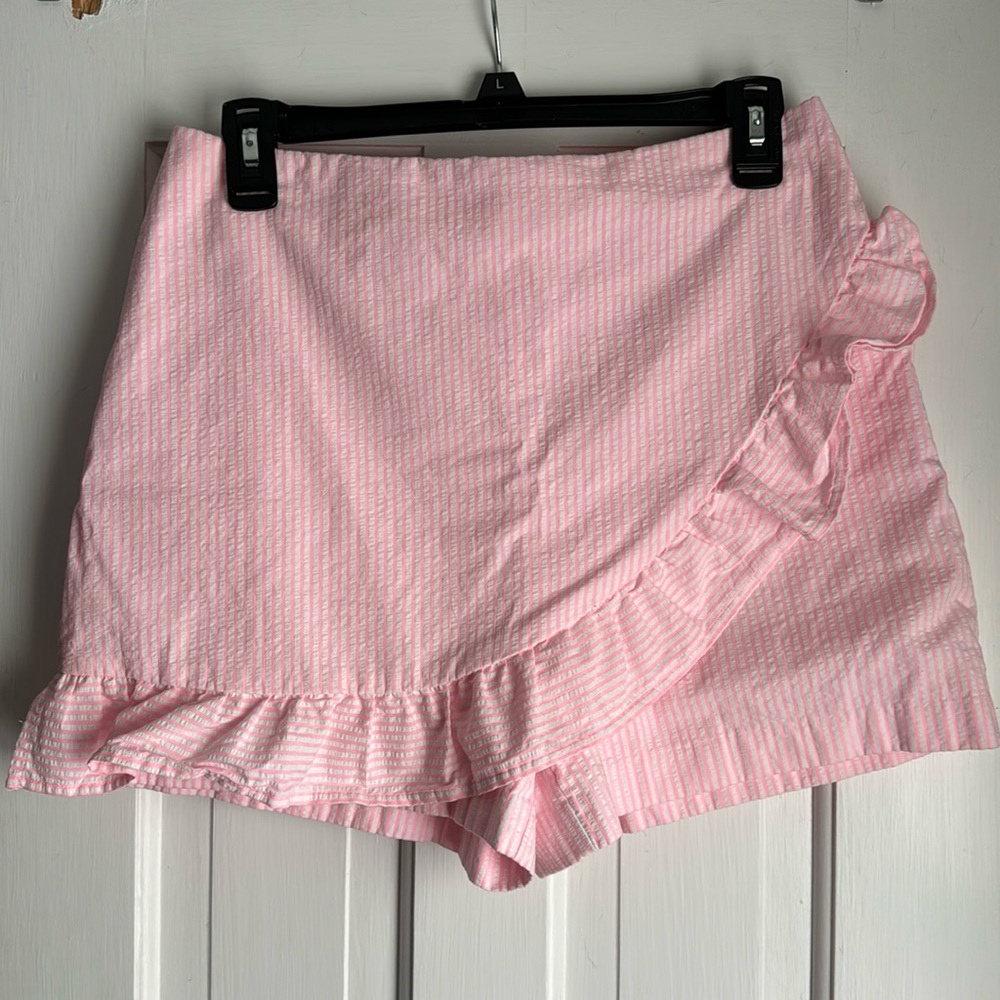 Lily Pulitzer Seersucker Skort, Size 4
